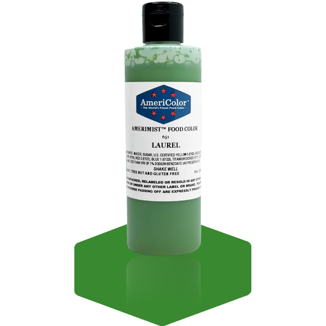 AmeriColor, Laurel, 9 Ounce, AmeriMist Airbrush Food Coloring